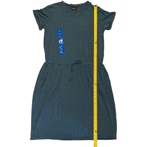 32 Degrees Cool Elastic Waist T Shirt Dress Size Large - Picture 4 of 5